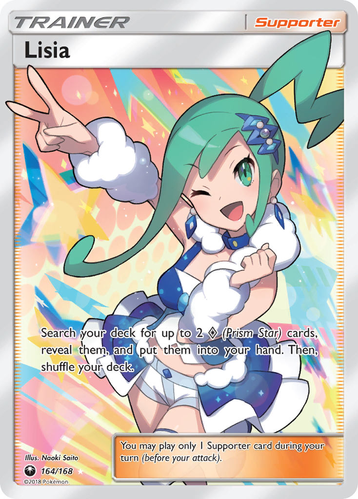 Lisia's Appeal SAR Pokemon card